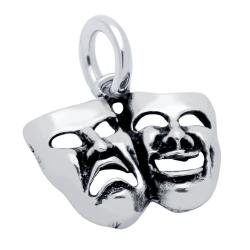 Pandantiv argint 925 cu masca de teatru PSX0553
